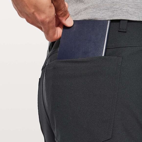 Lululemon ABC Pant Classic Melanite Men's Size 38 x 33 Excellent Used Condition - Picture 3 of 9